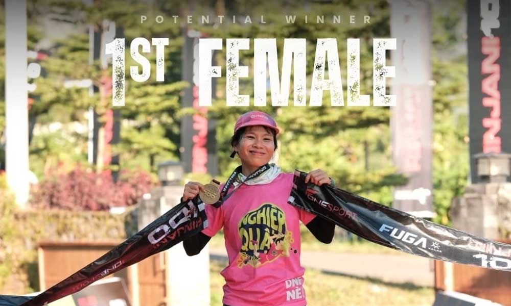 Vietnamese runner wins one of world's toughest 100 km trail marathons